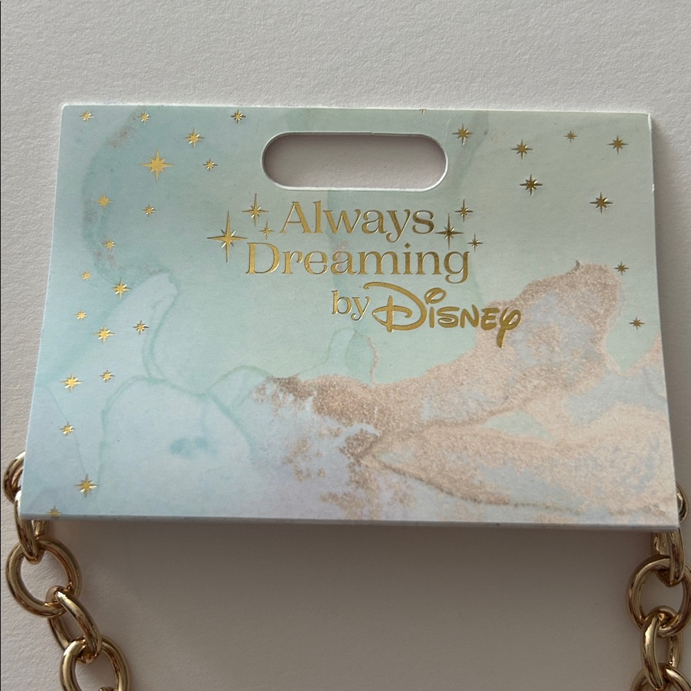 Mickey Chunky Gold Link Necklace - Picture 2 of 2